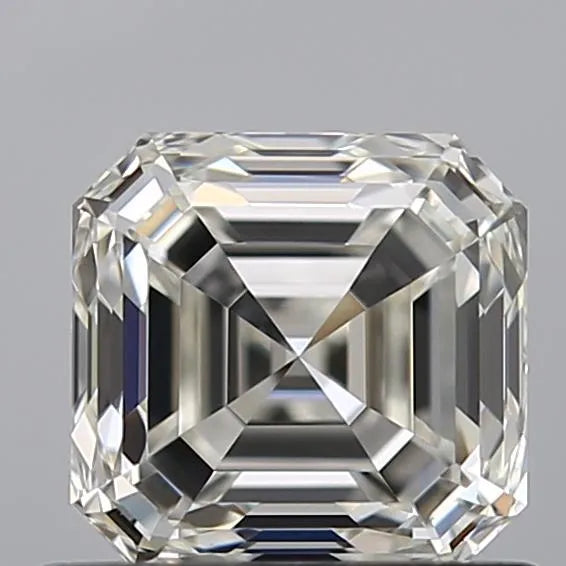 0.90ct Asscher Natural Diamond (Colour H, Clarity VVS1, Cut VG, IGI Certified)