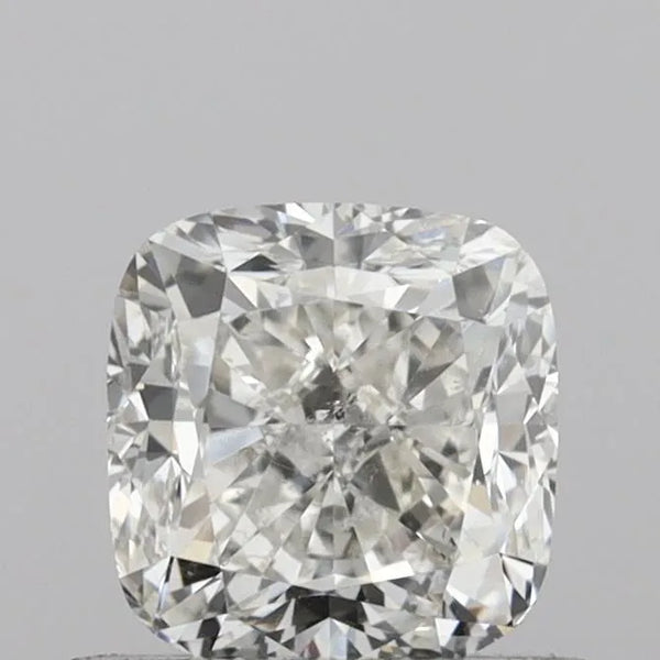 0.90ct Cushion modified Natural Diamond (Colour J, Clarity SI1, GIA Certified)