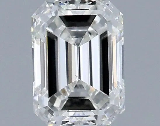 0.90ct Emerald Natural Diamond (Colour F, Clarity VS2, Cut VG, IGI Certified)