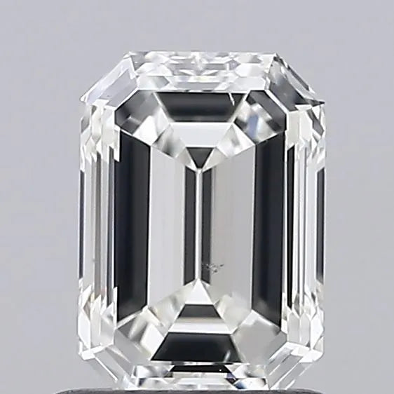 0.90ct Emerald Natural Diamond (Colour H, Clarity VS2, Cut VG, IGI Certified)