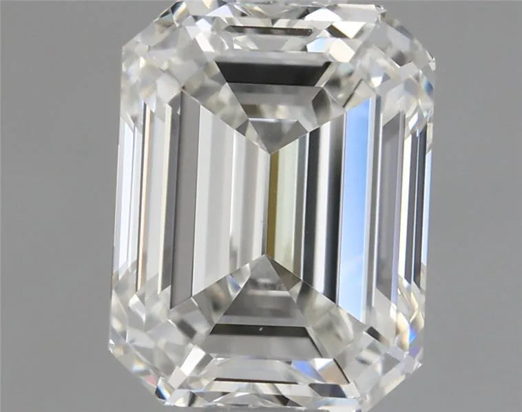 0.90ct Emerald Natural Diamond (Colour H, Clarity VVS2, GIA Certified)