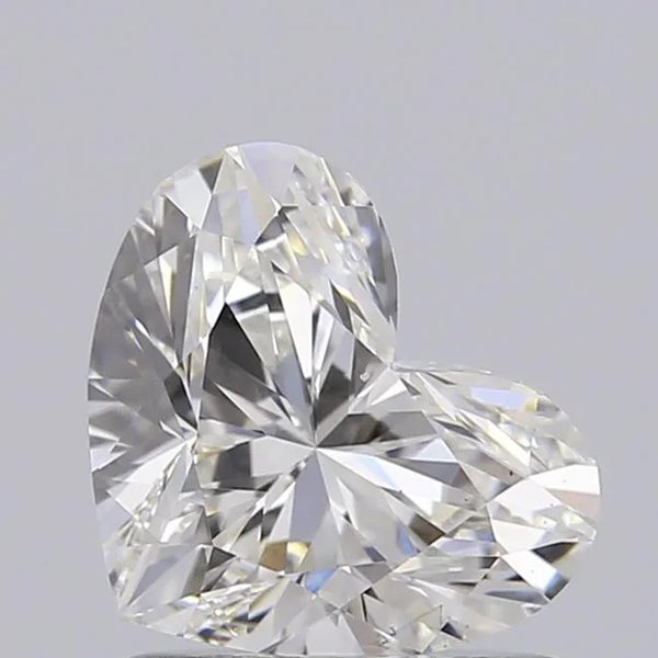 0.90ct Heart Lab Grown Diamond (Colour F, Clarity VS1, IGI Certified)