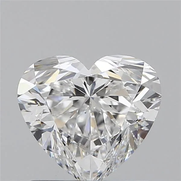 0.90ct Heart Natural Diamond (Colour D, Clarity VS2, Cut EX, GIA Certified)