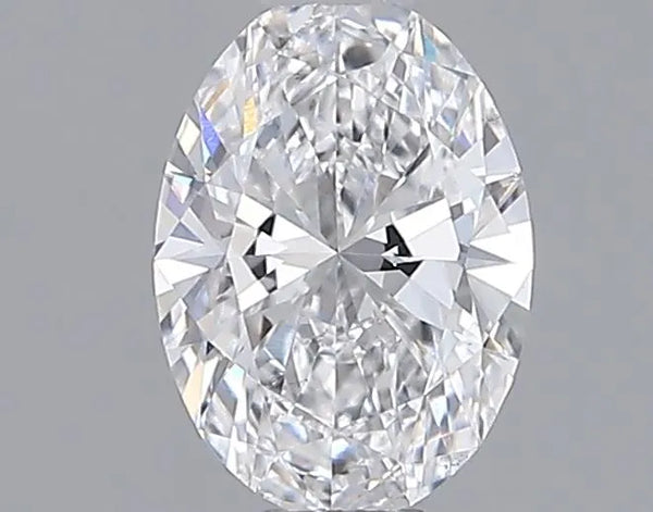0.90ct Oval Lab Grown Diamond (Colour D, Clarity VS1, IGI Certified)