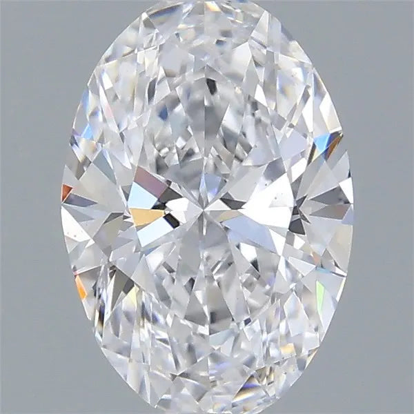 0.90ct Oval Lab Grown Diamond (Colour D, Clarity VS1, IGI Certified)