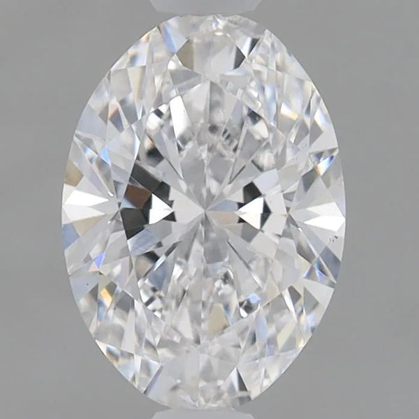 0.90ct Oval Lab Grown Diamond (Colour D, Clarity VS1, IGI Certified)