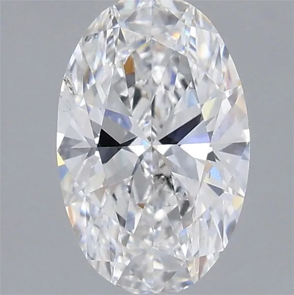 0.90ct Oval Lab Grown Diamond (Colour E, Clarity VS2, IGI Certified)