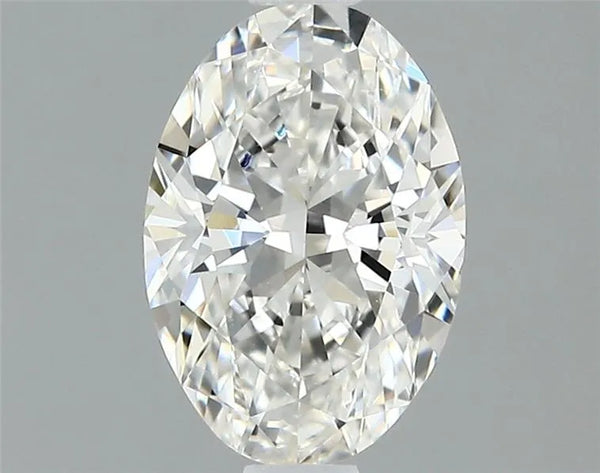 0.90ct Oval Natural Diamond (Colour G, Clarity VS2, Cut EX, GIA Certified)