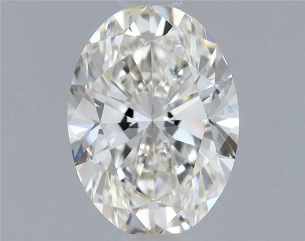 0.90ct Oval Natural Diamond (Colour H, Clarity VS2, GIA Certified)