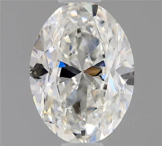 0.90ct Oval Natural Diamond (Colour H, Clarity VS2, GIA Certified)
