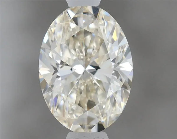 0.90ct Oval Natural Diamond (Colour I, Clarity SI1, Cut VG, IGI Certified)