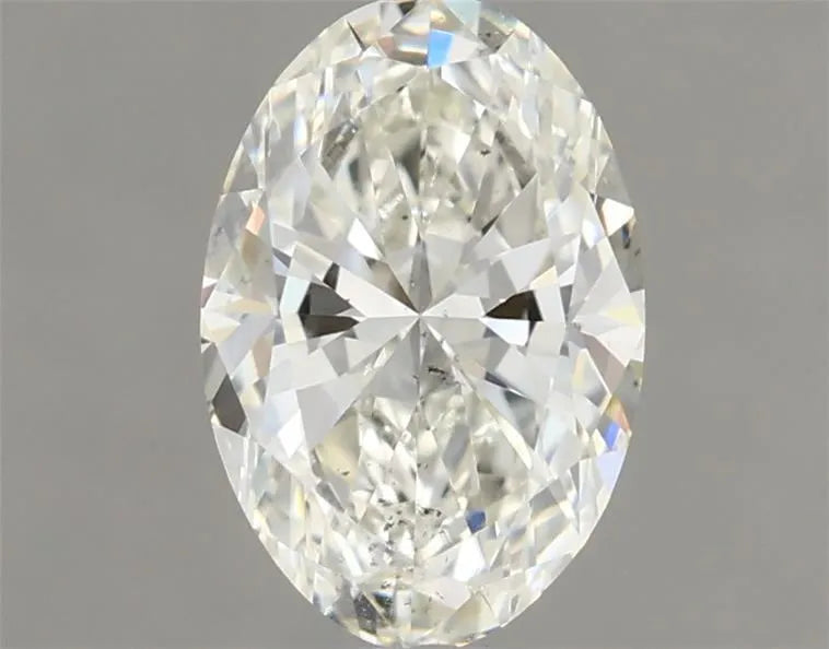 0.90ct Oval Natural Diamond (Colour I, Clarity SI1, Cut VG, IGI Certified)
