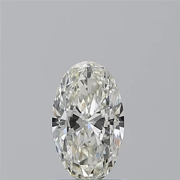 0.90ct Oval Natural Diamond (Colour I, Clarity SI1, Cut VG, IGI Certified)