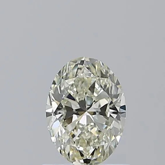 0.90ct Oval Natural Diamond (Colour J, Clarity IF, Cut VG, IGI Certified)
