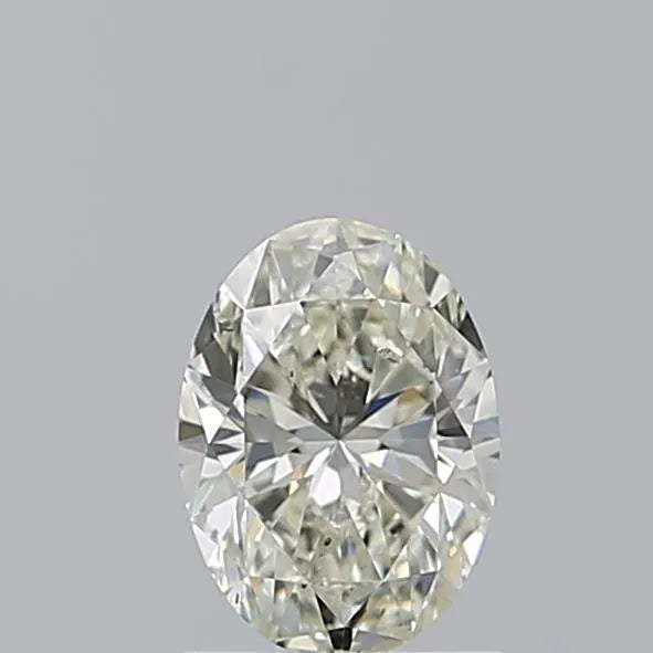 0.90ct Oval Natural Diamond (Colour J, Clarity SI1, Cut GD, IGI Certified)