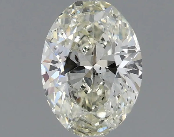 0.90ct Oval Natural Diamond (Colour J, Clarity SI1, Cut VG, IGI Certified)