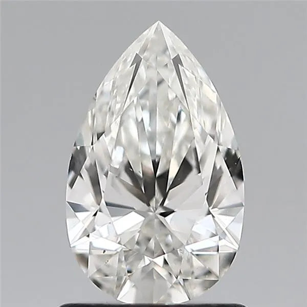 0.90ct Pear Natural Diamond (Colour H, Clarity VS2, Cut VG, IGI Certified)