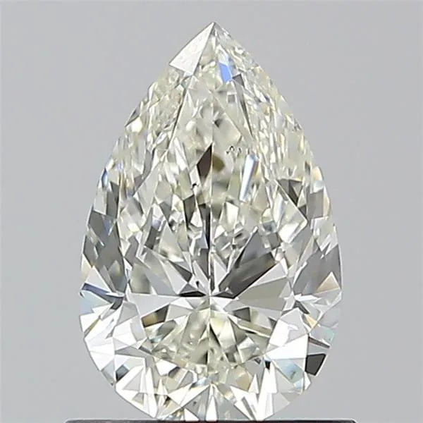 0.90ct Pear Natural Diamond (Colour H, Clarity VS2, Cut VG, IGI Certified)
