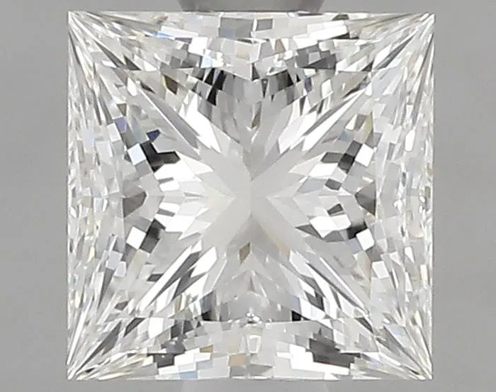 0.90ct Princess Natural Diamond (Colour H, Clarity VVS2, Cut EX, IGI Certified)