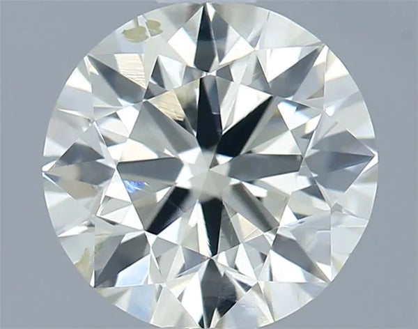 0.90ct Round Natural Diamond (Colour J, Clarity SI1, Cut EX, IGI Certified)
