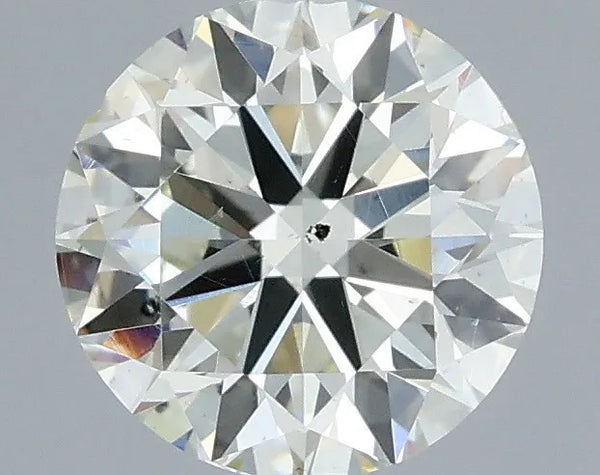 0.90ct Round Natural Diamond (Colour J, Clarity SI1, Cut EX, IGI Certified)