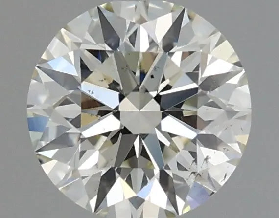 0.90ct Round Natural Diamond (Colour J, Clarity SI1, Cut EX, IGI Certified)