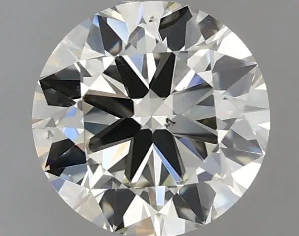 0.90ct Round Natural Diamond (Colour J, Clarity SI1, Cut VG, IGI Certified)