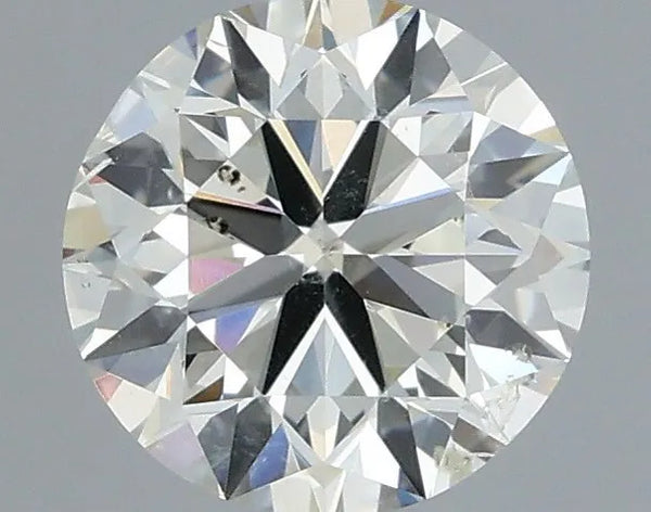 0.90ct Round Natural Diamond (Colour J, Clarity SI1, Cut VG, IGI Certified)