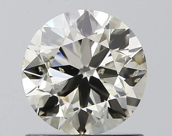 0.90ct Round Natural Diamond (Colour J, Clarity SI1, Cut VG, IGI Certified)