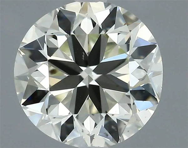 0.90ct Round Natural Diamond (Colour J, Clarity SI1, Cut VG, IGI Certified)