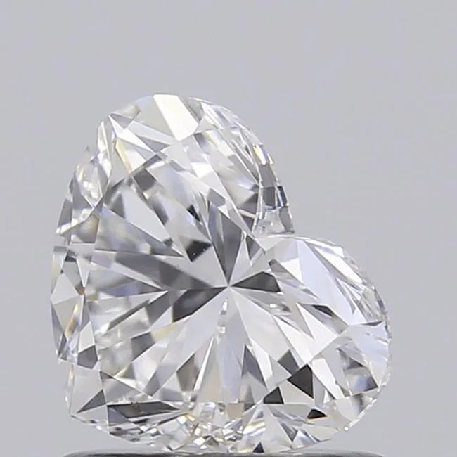 0.91ct Heart Lab Grown Diamond (Colour E, Clarity VS1, IGI Certified)