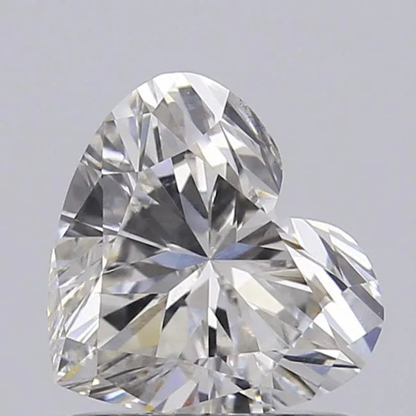 0.91ct Heart Lab Grown Diamond (Colour F, Clarity VS1, IGI Certified)