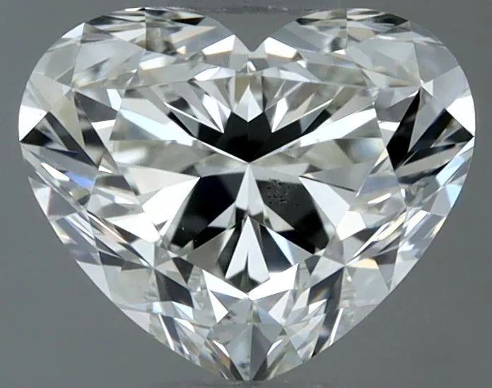 0.91ct Heart Natural Diamond (Colour H, Clarity VS2, Cut VG, IGI Certified)