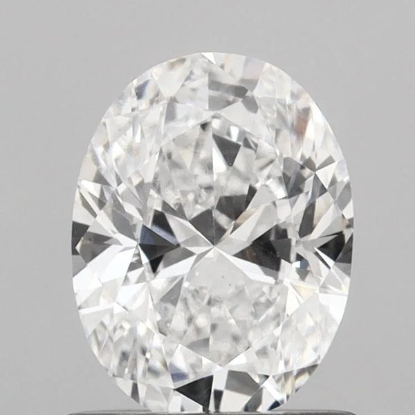 0.91ct Oval Lab Grown Diamond (Colour D, Clarity VS1, IGI Certified)