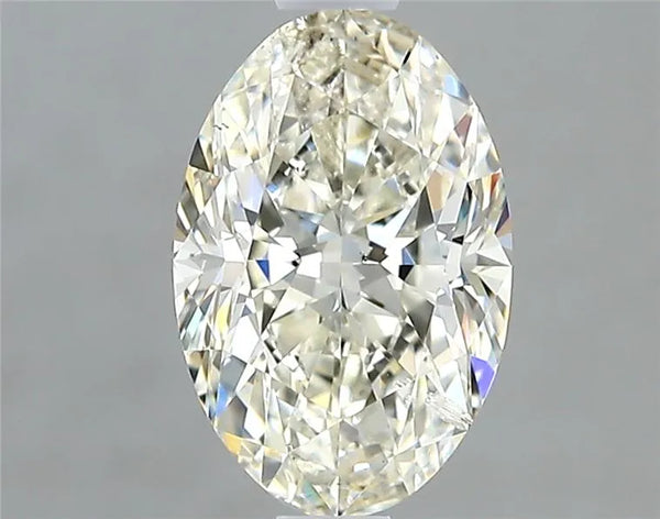 0.91ct Oval Natural Diamond (Colour I, Clarity SI1, Cut VG, IGI Certified)
