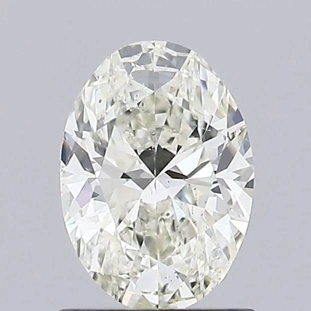 0.91ct Oval Natural Diamond (Colour J, Clarity SI1, Cut VG, IGI Certified)