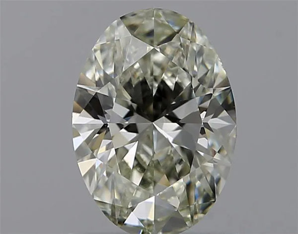 0.91ct Oval Natural Diamond (Colour J, Clarity VS2, GIA Certified)