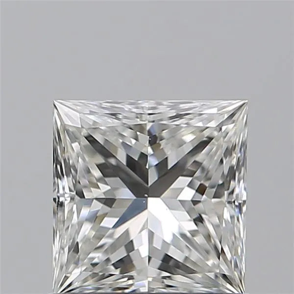 0.91ct Princess Natural Diamond (Colour G, Clarity VS2, GIA Certified)
