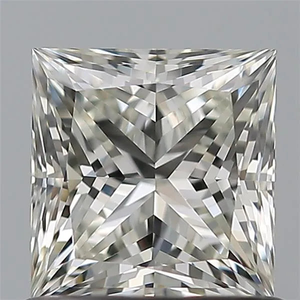 0.91ct Princess Natural Diamond (Colour H, Clarity VVS1, Cut VG, IGI Certified)