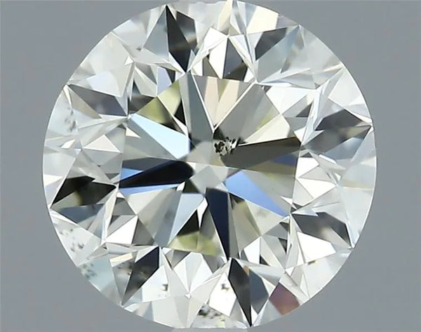 0.91ct Round Natural Diamond (Colour J, Clarity SI1, Cut VG, IGI Certified)