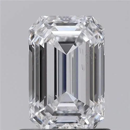 0.92ct Emerald Lab Grown Diamond (Colour D, Clarity SI1, IGI Certified)