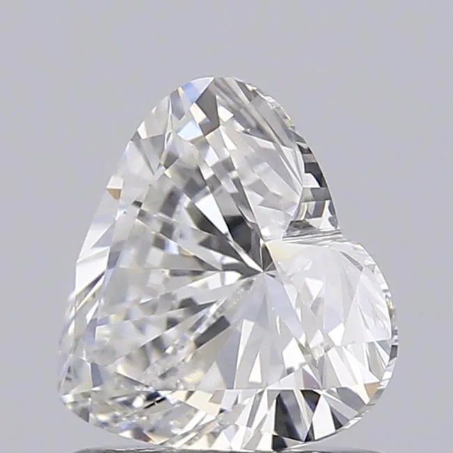 0.92ct Heart Lab Grown Diamond (Colour F, Clarity VS1, IGI Certified)