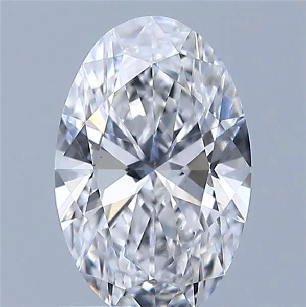 0.92ct Oval Lab Grown Diamond (Colour D, Clarity VS1, IGI Certified)