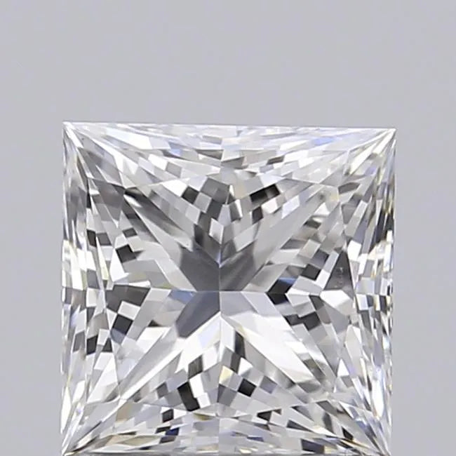 0.93ct Princess Lab Grown Diamond (Colour D, Clarity VS1, IGI Certified)