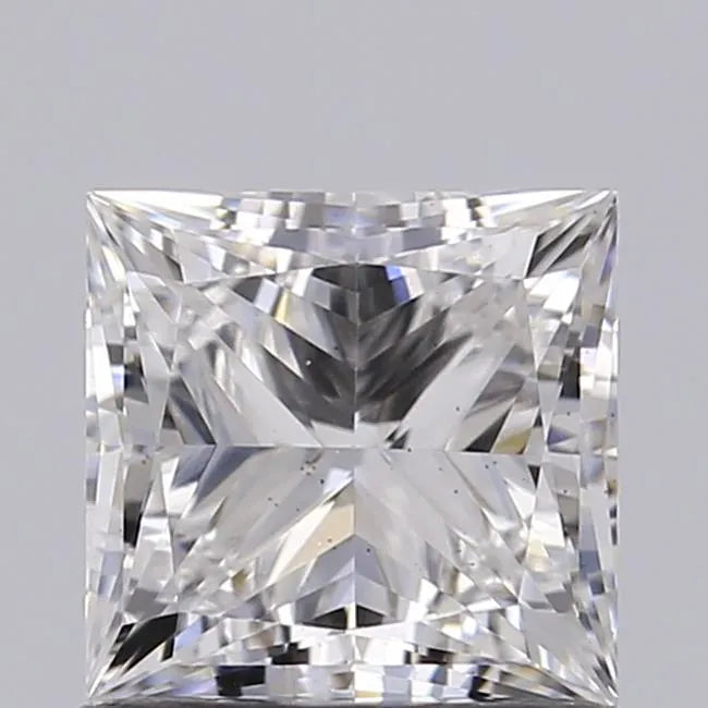0.93ct Princess Lab Grown Diamond (Colour D, Clarity VS2, IGI Certified)