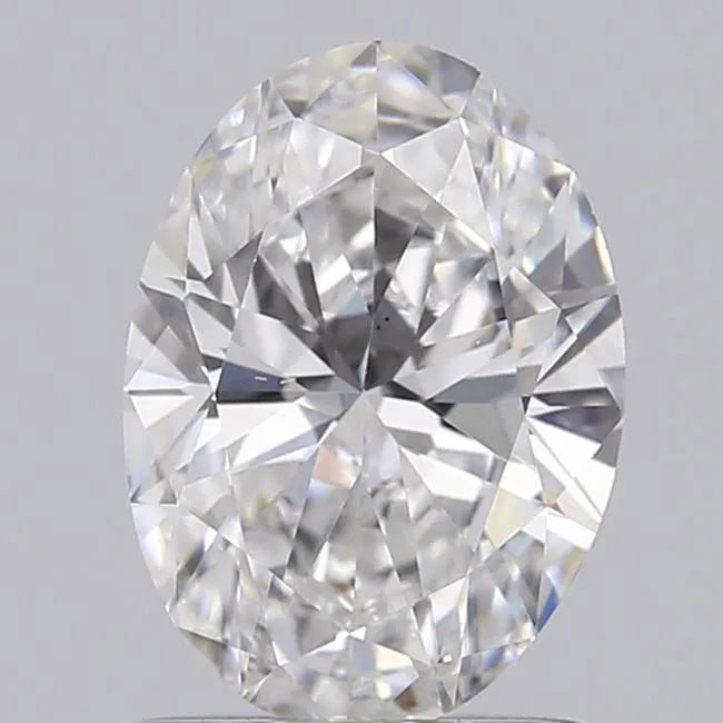 0.94ct Oval Lab Grown Diamond (Colour D, Clarity VS1, IGI Certified)
