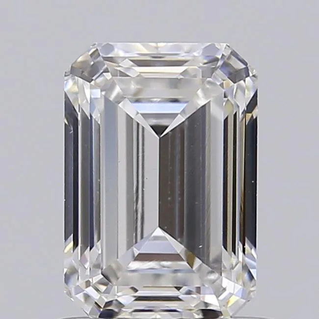 0.96ct Emerald Lab Grown Diamond (Colour E, Clarity VVS2, IGI Certified)