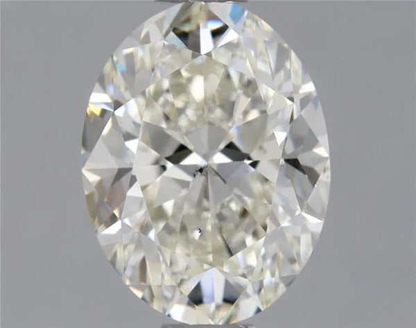 0.97ct Oval Natural Diamond (Colour J, Clarity SI1, GIA Certified)