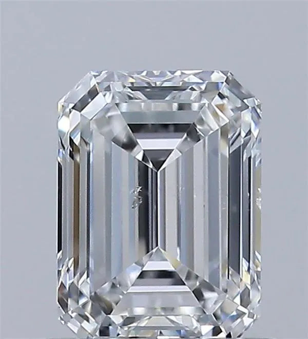 0.71ct Emerald Natural Diamond (Colour E, Clarity SI2, GIA Certified)
