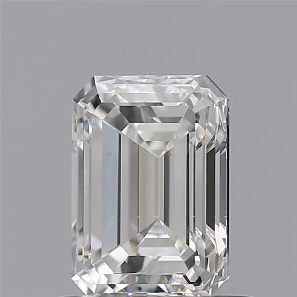 0.76ct Emerald Natural Diamond (Colour F, Clarity SI1, GIA Certified)
